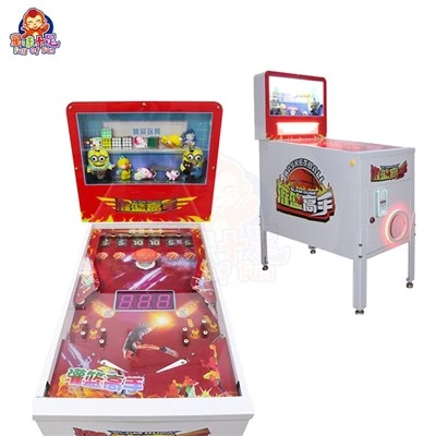 Sarkanbalta Vienkārša Pinball Machine